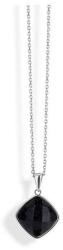  Victoria Ezüst színű fekete köves nyaklánc (VBKACA81843) - sandori