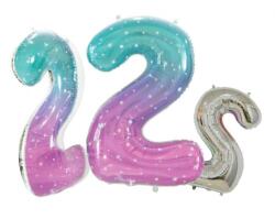  Űr 2-es Space szám fólia lufi 78 cm (MLG155884) - sandori