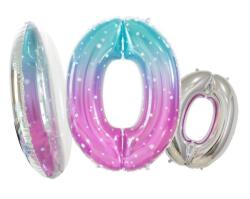  Űr Space 0-ás szám fólia lufi 78 cm (MLG166057) - sandori