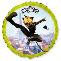  Katicabogár és Fekete macska kalandjai Cat Noir fólia lufi 46 cm (WP) (MLG302677) - sandori