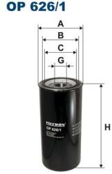 FILTRON Olejový filter FILTRON OP 626/1 (OP 626/1)