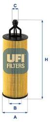 UFI Olejový filter UFI 25.251. 00 (25.251.00)
