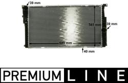 MAHLE Chladič motora MAHLE CR 1908 000P (CR 1908 000P)