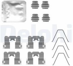 DELPHI Súprava príslušenstva, obloženie kotúčovej brzdy DELPHI LX0794 (LX0794)