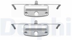 DELPHI Súprava príslušenstva, obloženie kotúčovej brzdy DELPHI LX0399 (LX0399)