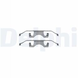 DELPHI Súprava príslušenstva, obloženie kotúčovej brzdy DELPHI LX0340 (LX0340)