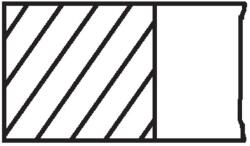 MAHLE Sada piestnych krúżkov MAHLE 028 25 N0 (028 25 N0)