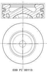 MAHLE Piest MAHLE 039 PI 00113 010 (039 PI 00113 010)