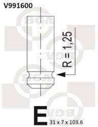 BGA Zawor Wydechowy (v991600)