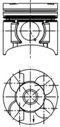 Kolbenschmidt Piest KOLBENSCHMIDT 40392600 (40392600)