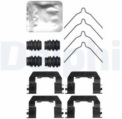 DELPHI Súprava príslušenstva, obloženie kotúčovej brzdy DELPHI LX0736 (LX0736)