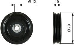 GATES Napínacia kladka rebrovaného klinového remeňa GATES T39184 (T39184)