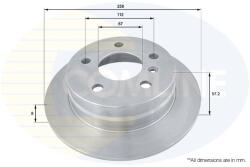 COMLINE Brzdový kotúč COMLINE ADC1643 (ADC1643)