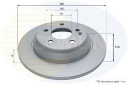 COMLINE Brzdový kotúč COMLINE ADC2805 (ADC2805)