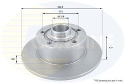 COMLINE Brzdový kotúč COMLINE ADC1419 (ADC1419)