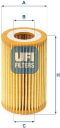 UFI Olejový filter UFI 25.022. 00 (25.022.00)