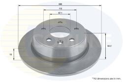 COMLINE Brzdový kotúč COMLINE ADC1613 (ADC1613)