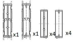 FAI AutoParts Ložisko kľukového hriadeľa FAI AutoParts BM1033-050 (BM1033-050)