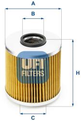 UFI Olejový filter UFI 25.541. 00 (25.541.00)