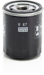 Mann-filter Olejový filter MANN-FILTER W 67 (W 67)