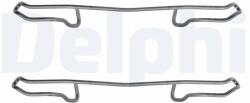 DELPHI Súprava príslušenstva, obloženie kotúčovej brzdy DELPHI LX0108 (LX0108)