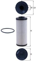 MAHLE Hydraulický filter automatickej prevodovky MAHLE HX 190D (HX 190D)
