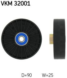 SKF Vratná/vodiaca kladka rebrovaného klinového remeňa SKF VKM 32001 (VKM 32001)