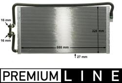 MAHLE Nízkoteplotný chladič, chladič turbodúchadla MAHLE CR 1044 000P (CR 1044 000P)