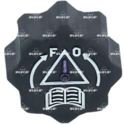 NRF Uzatvárací kryt, nádobka chladiacej kvapaliny NRF 455639 (455639)