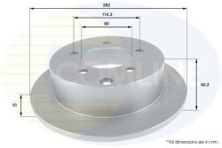 COMLINE Brzdový kotúč COMLINE ADC0382 (ADC0382)