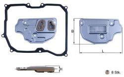 MAHLE Hydraulický filter automatickej prevodovky MAHLE HX 256D (HX 256D)