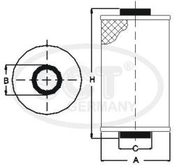 Sct - Mannol Olejový filter SCT - MANNOL SH 4793 P (SH 4793 P)