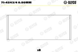 GLYCO Ojničné ložisko GLYCO 71-4243/4 0.50mm (71-4243/4 0.50mm)