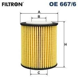 FILTRON Olejový filter FILTRON OE 667/6 (OE 667/6)