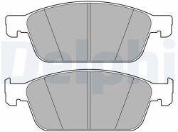 DELPHI Sada brzdových platničiek kotúčovej brzdy DELPHI LP3666 (LP3666)