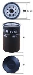 MAHLE Filtr Oleju Ford Mazda (oc 479)