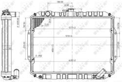NRF Chladič motora NRF 503486 (503486)