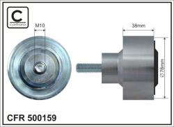 CAFFARO Vratná/vodiaca kladka rebrovaného klinového remeňa CAFFARO 500159 (500159)