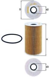 KNECHT Olejový filter KNECHT OX 128/1D (OX 128/1D)