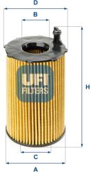 UFI Olejový filter UFI 25.141. 00 (25.141.00)
