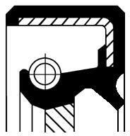 CORTECO Tesniaci krúżok kľukového hriadeľa CORTECO 19034965B (19034965B)