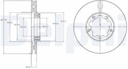 DELPHI Tarcza Ham. Przod Nissan Cabstar (bg4217)