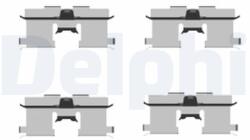 DELPHI Súprava príslušenstva, obloženie kotúčovej brzdy DELPHI LX0407 (LX0407)