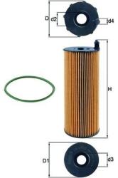 MAHLE Filtr Oleju Audi Vw (ox 196/3d)