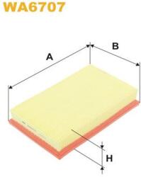 Wix Filters Vzduchový filter WIX FILTERS WA6707 (WA6707)