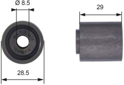 GATES Obehová/vodiaca kladka ozubeného remeňa GATES T42045 (T42045)