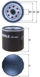 MAHLE Filtr Oleju Ford Mazda Volvo (oc 1051)