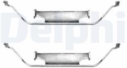 DELPHI Súprava príslušenstva, obloženie kotúčovej brzdy DELPHI LX0135 (LX0135)