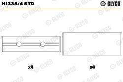 GLYCO Ložisko kľukového hriadeľa GLYCO H1338/4 STD (H1338/4 STD)