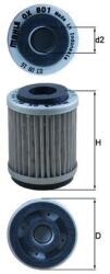 MAHLE Filtr Oleju Yamaha (ox 801)
